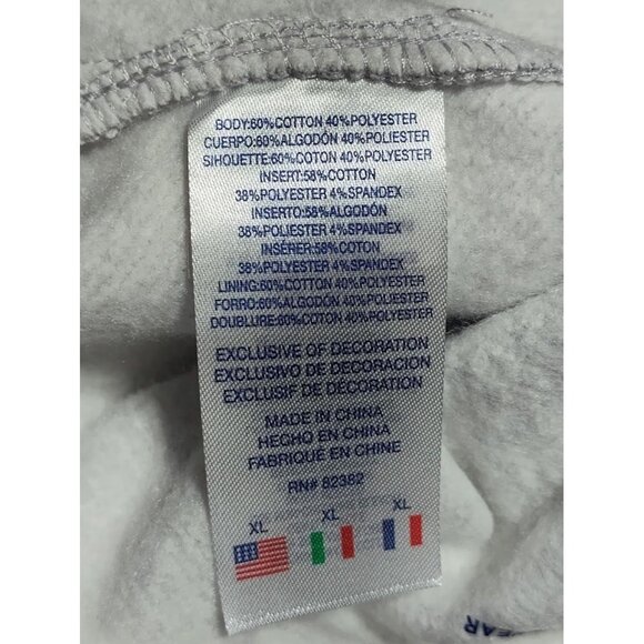 Champion Men's Powerblend Cargo Jogger Pants in Oxford Grey XL - Picture 4 of 7